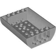 Lego Brick Curved Inverted 8 x 6 x 2 Double / Light Bluish Gray