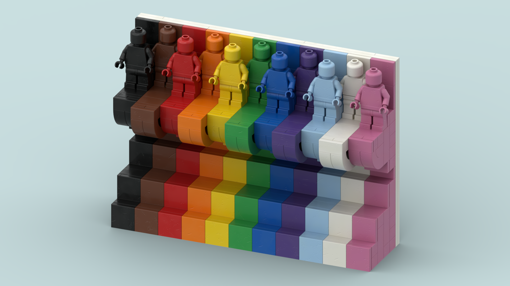 Lego Everyone is awesome - Alternate stand