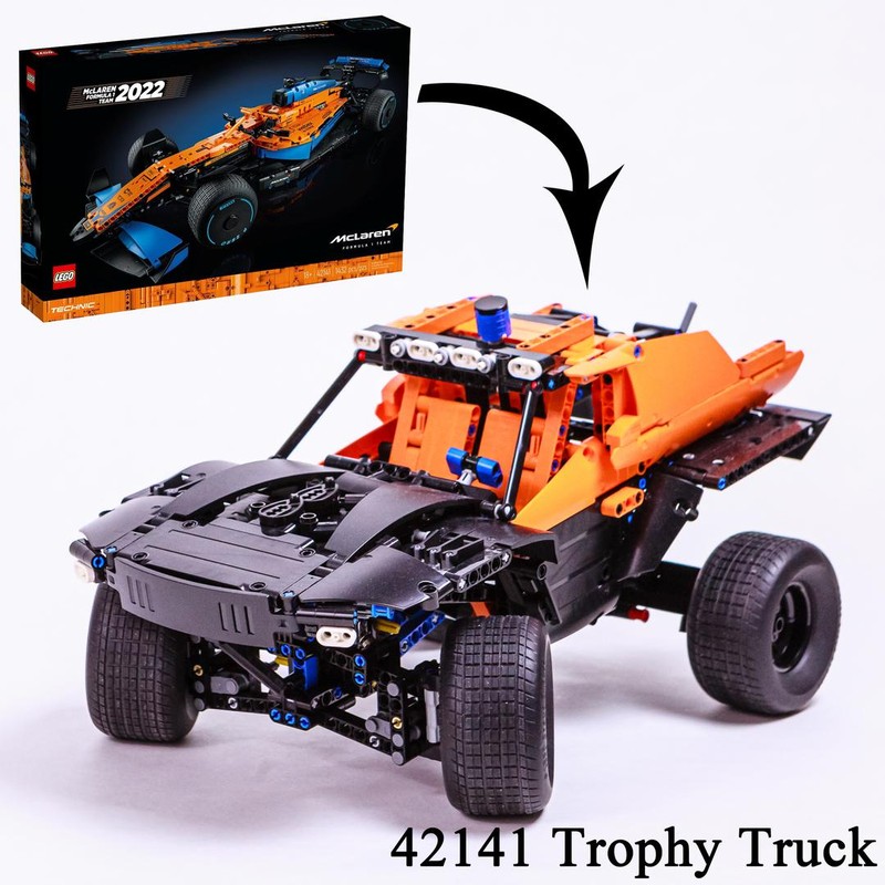 Lego Trophy Truck (42141 McLaren Formula 1 c-model)