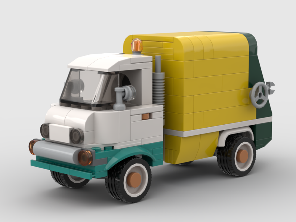 Lego Vintage Garbage Truck