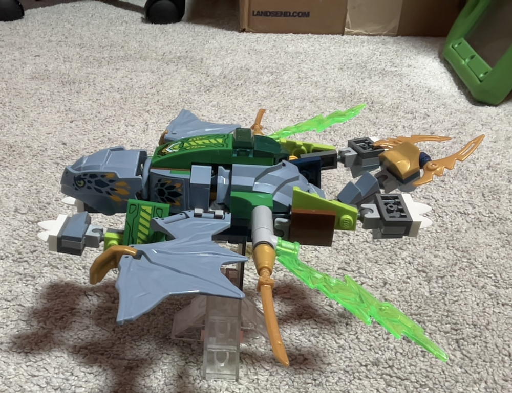 Lego Riyu's Lloyd's pull back car armor.