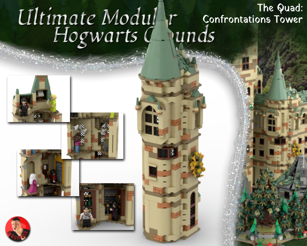 Lego HP Modular - The Quad: Confrontations Tower