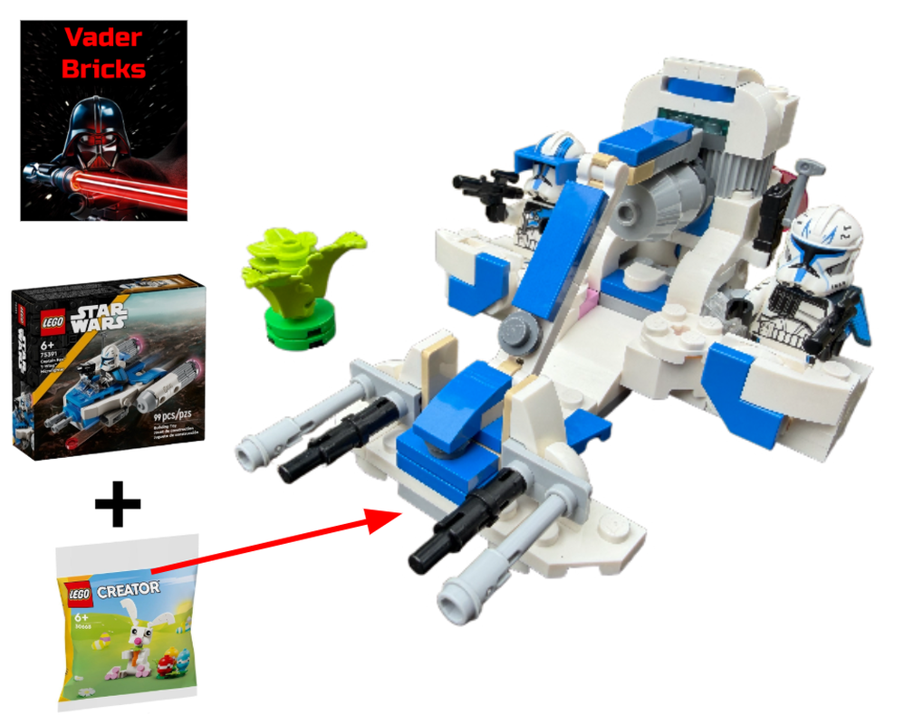 Lego 501st Swamp Speeder (75391 + 30668 Alt)
