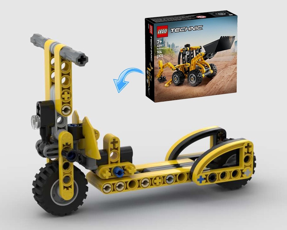 Lego Scooter 42197 Alternative