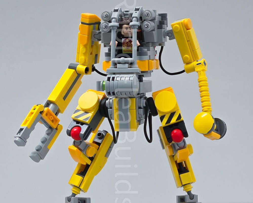 Lego Journeyman Titan from Titanfall 2 Concept Art