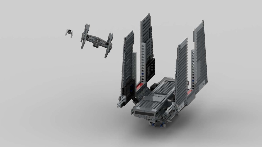 Lego 75104 alternate Zeta-class shuttle