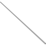 Lego Hose, Pneumatic 4mm D. 33L / 26.4cm / Light Bluish Gray