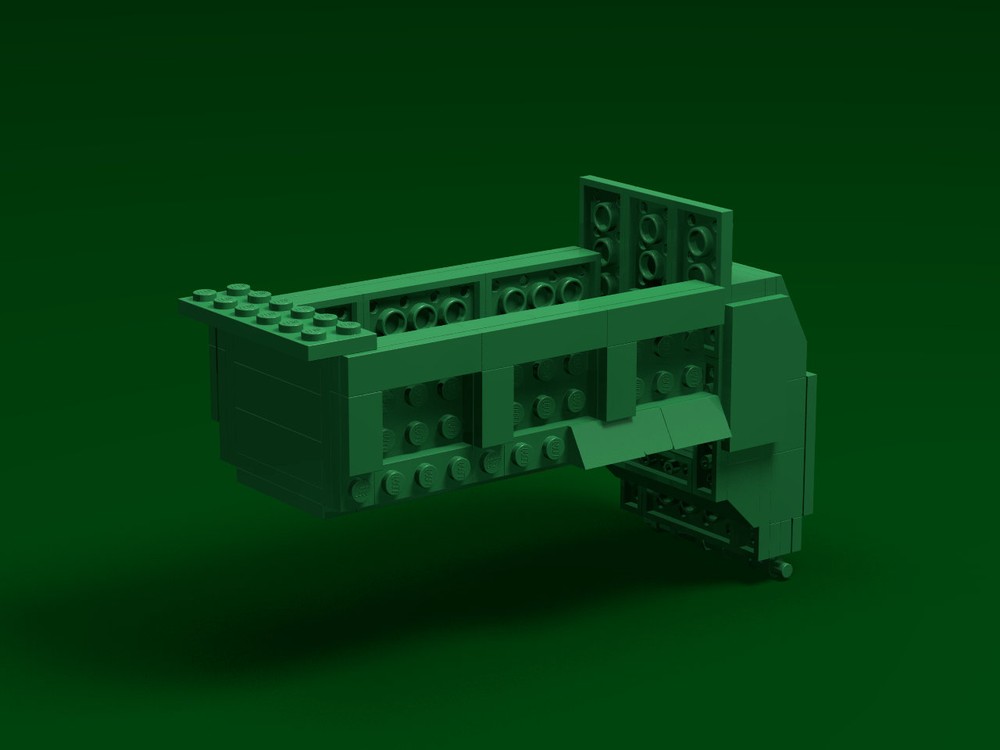 Lego Tebbe Spreader for Claas Xerion Saddle Trac
