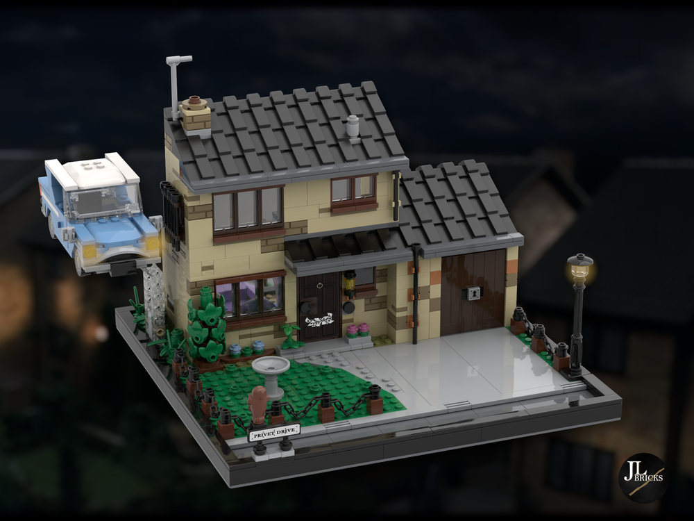 Lego 4 Privet Drive Scenery