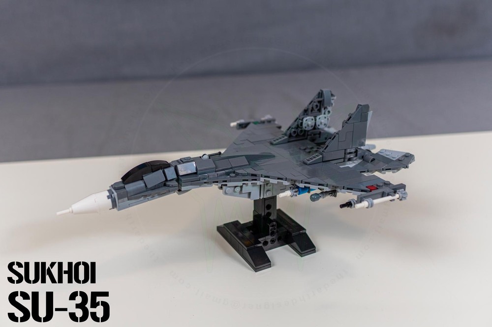 Lego Sukhoi SU-27 | SU-35 - 1:70 Scale