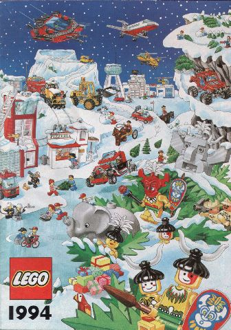 Lego 1994 Medium German Christmas Edition (923.325-D)