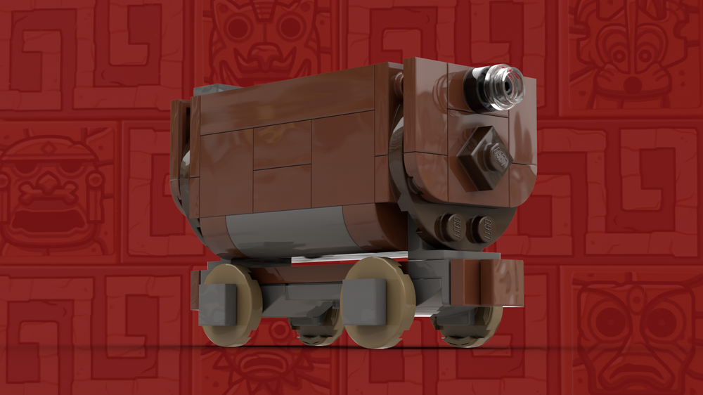 Lego Temple of Doom Minecart
