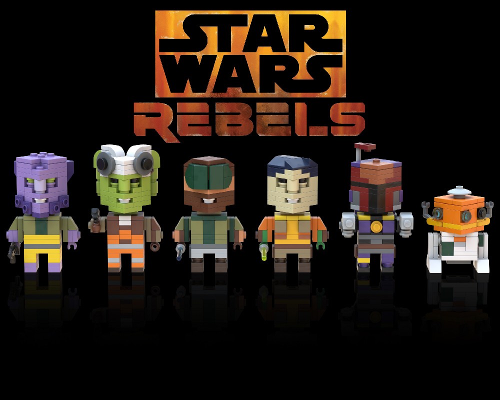Lego CubeDudes - The Ghost Crew