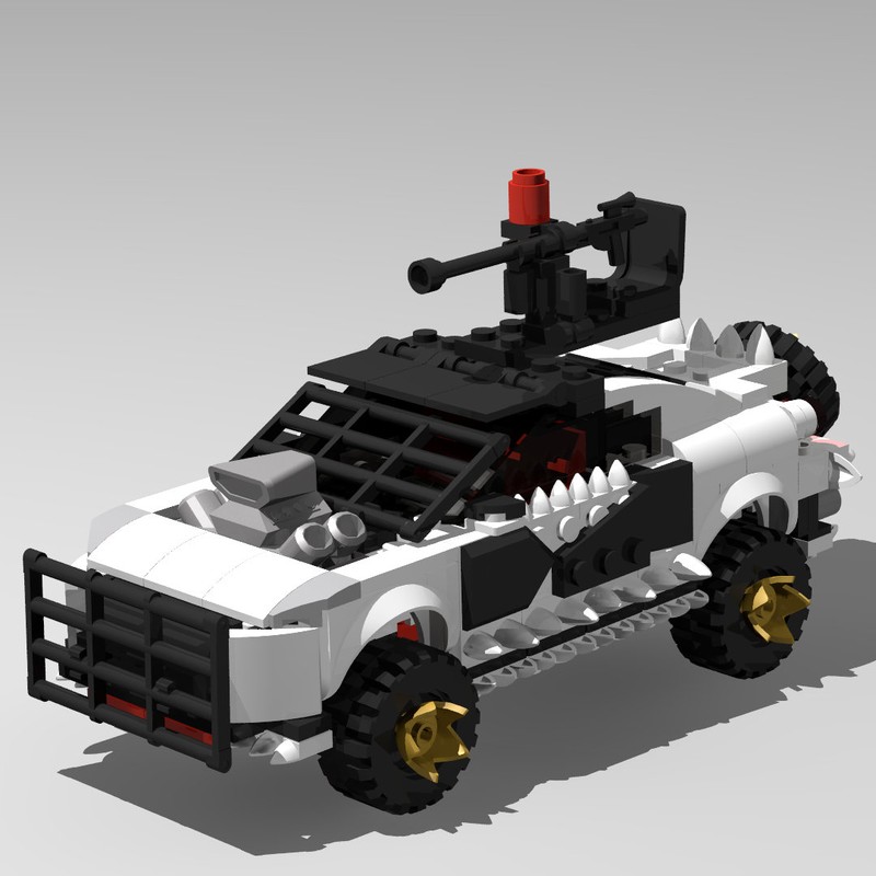 Lego 76896 Nissan GTR Mad Max Custom