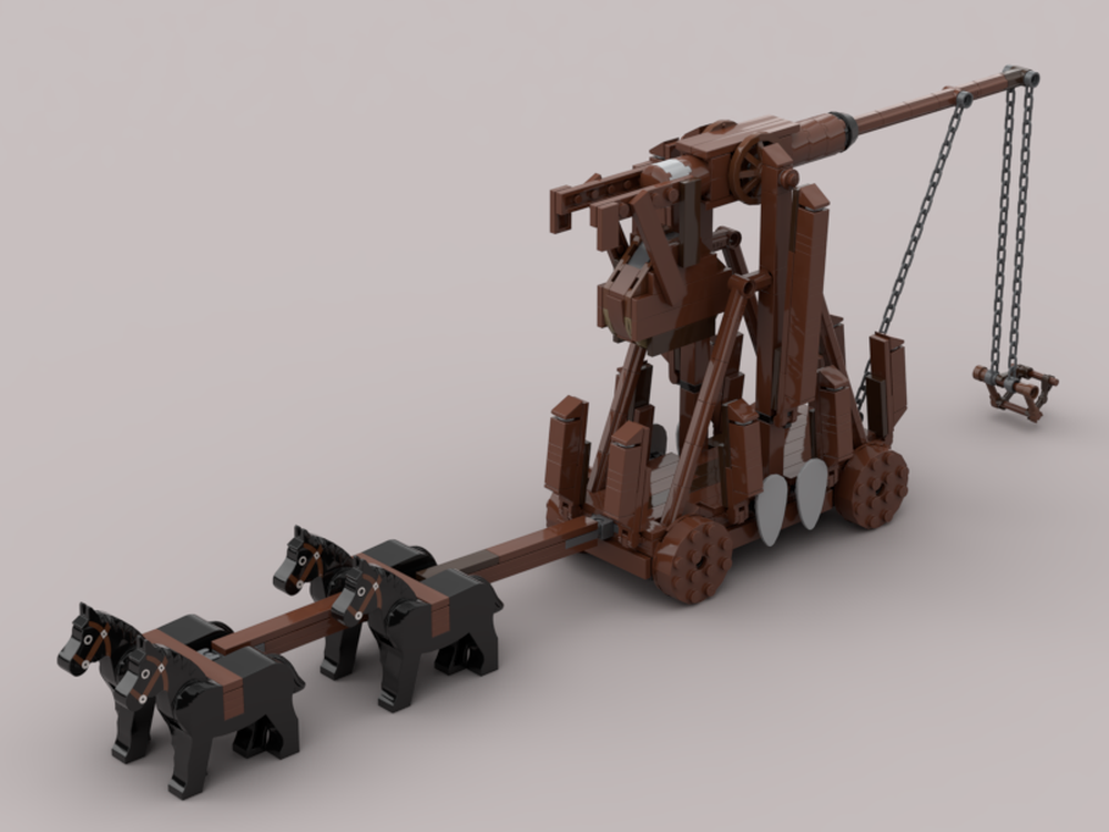 Lego Transportable Trebuchet