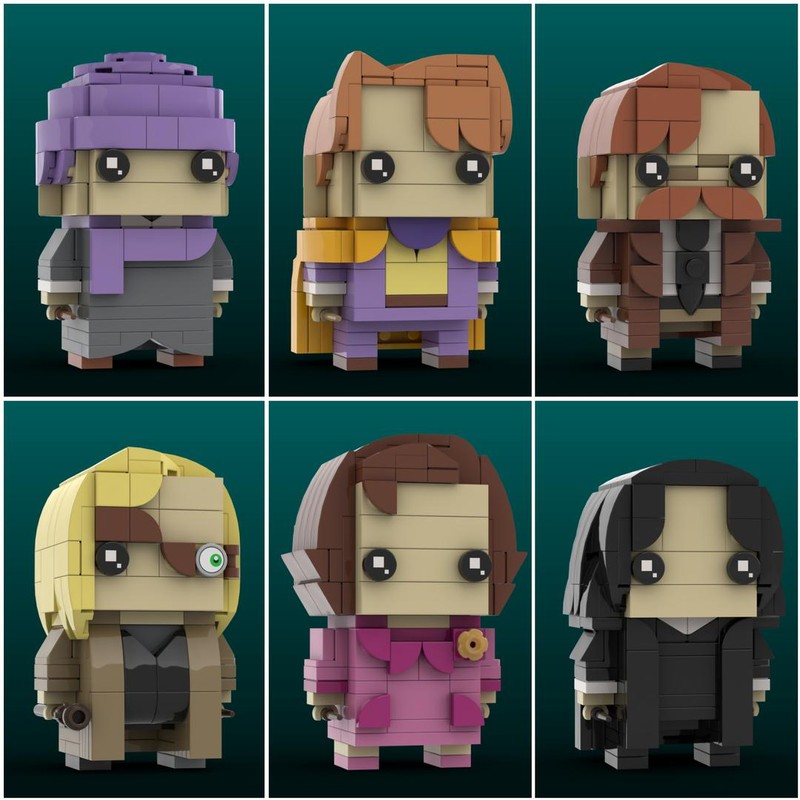 Lego Defense Against the Dark Arts Teachers BUNDLE