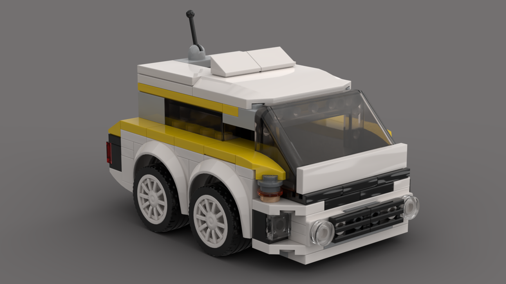 Lego Alternate build 4 Lego Set 76897 1985 Audi Sport quattro S1 - Minivan