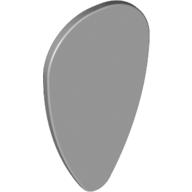 Lego Shield Ovoid [Plain] / Light Bluish Gray