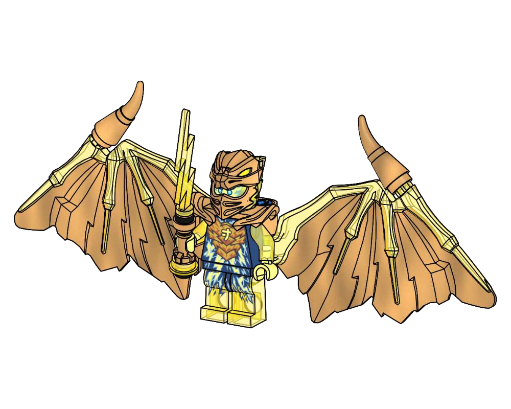 Lego Golden Dragon Jay