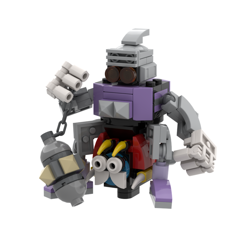 Lego Heavy Rider from Sonic Mania