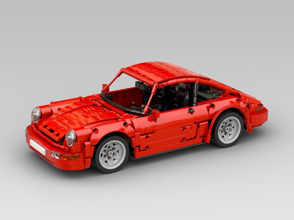 Lego Porsche 964 Carrera (1:12) Red