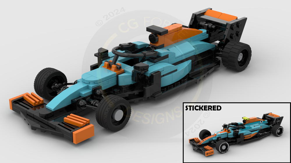 Lego F1 McLaren MCL35M - Monaco livery