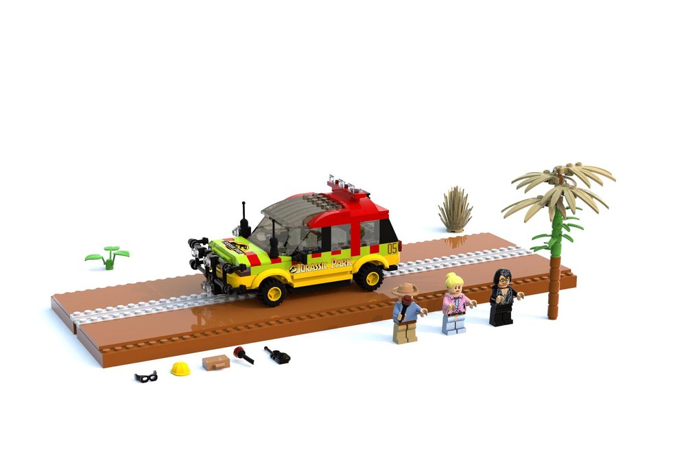 Lego Jurassic Park Ford Explorer Jeep