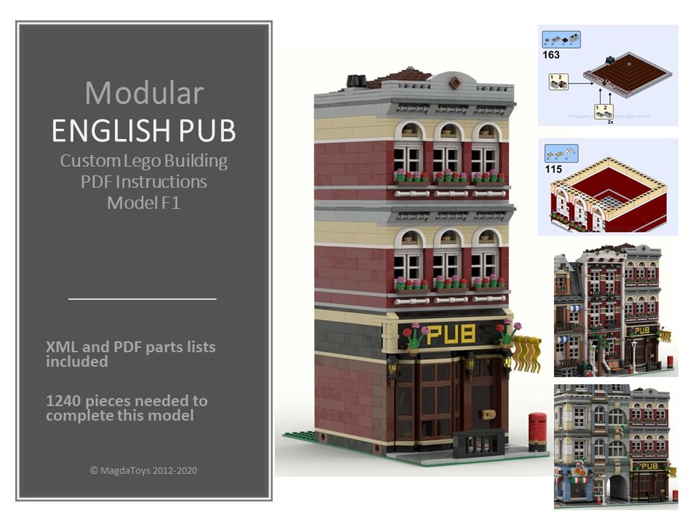 Lego English Pub F1