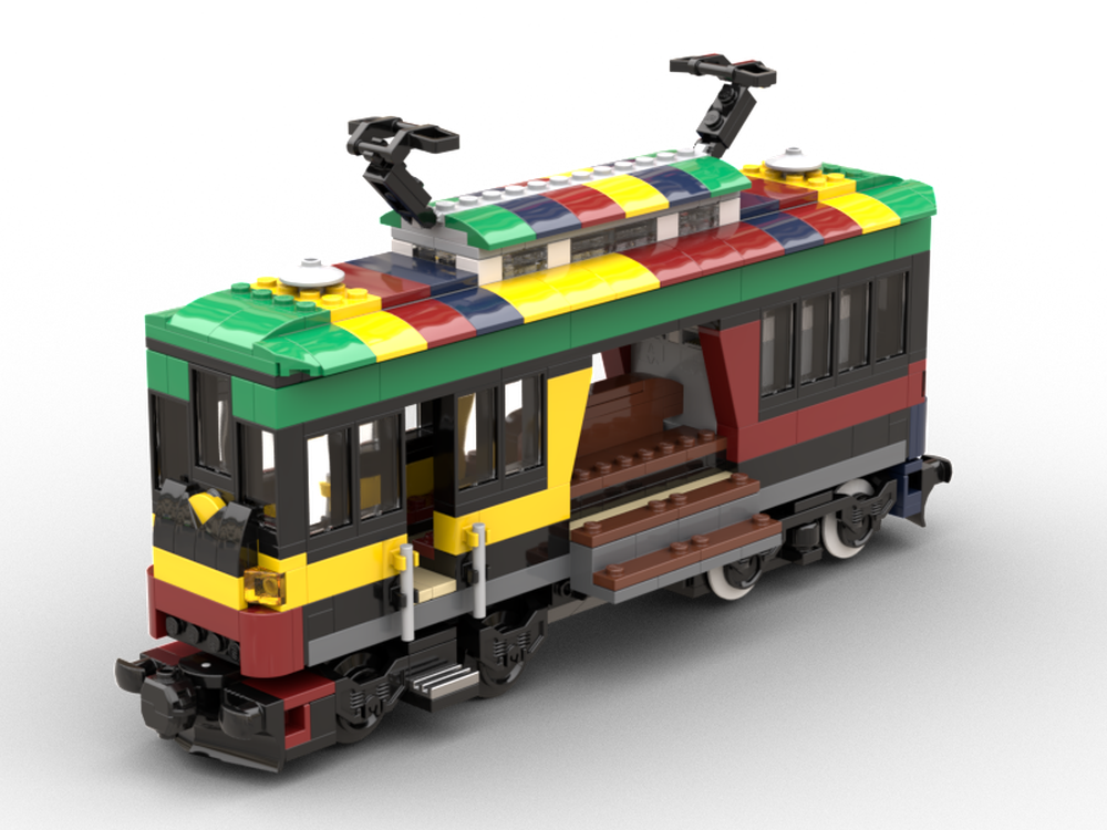 Lego Colourful Tramway