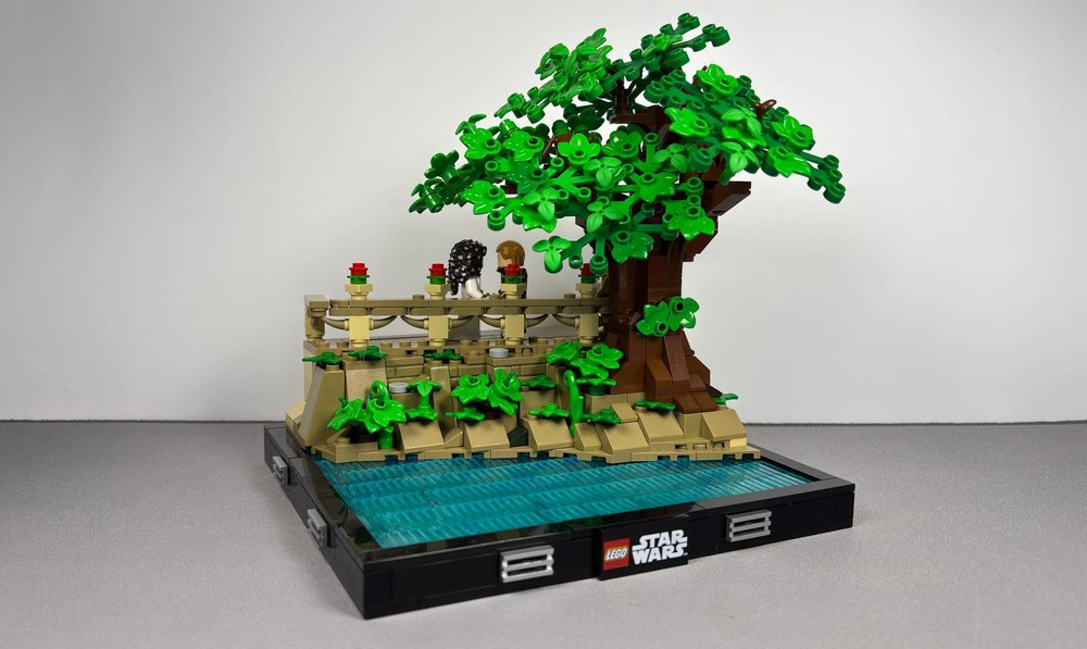 Lego Anakin & Padme Wedding Diorama