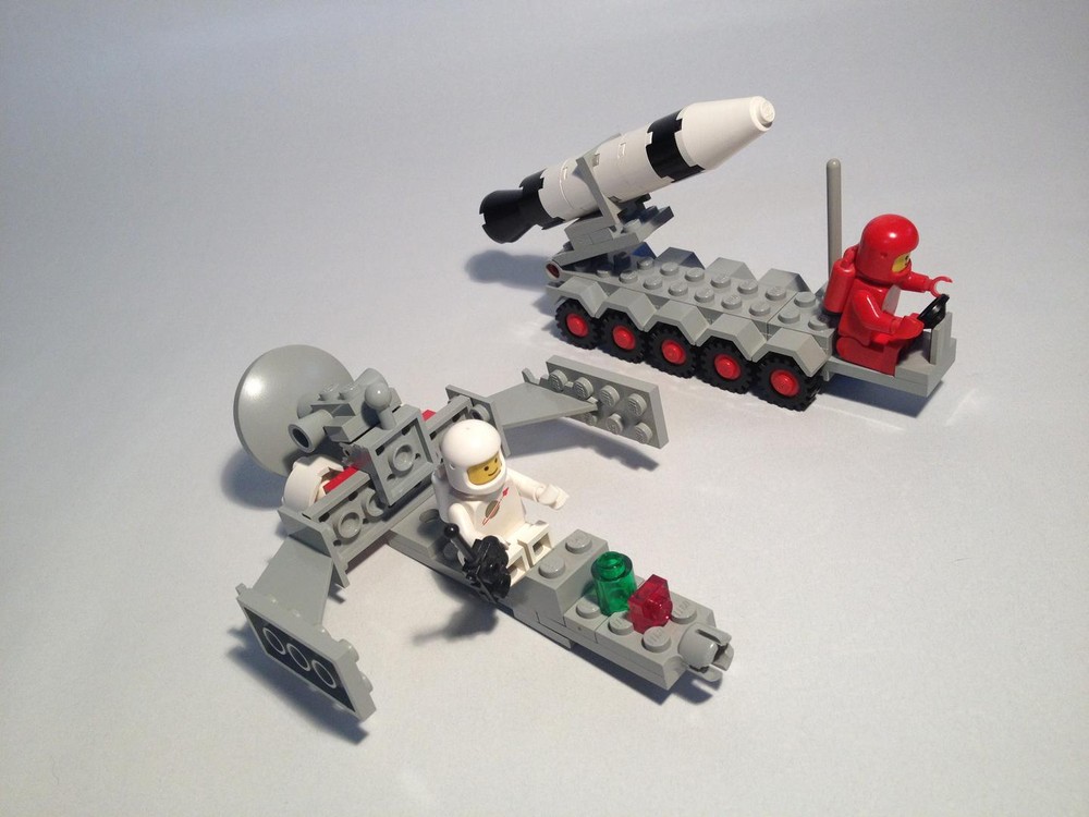 Lego All Terrain Rocket Launcher and Service Jet