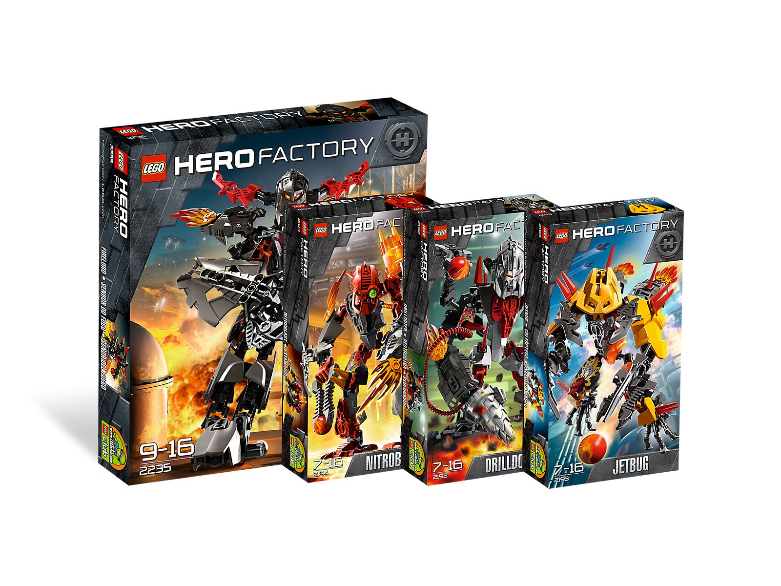 Lego Fire Villains Collection