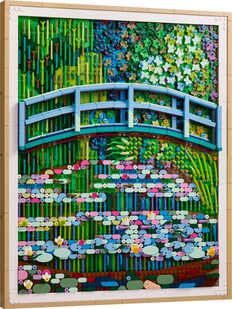 Lego Claude Monet – Bridge over a Pond of Water Lilies