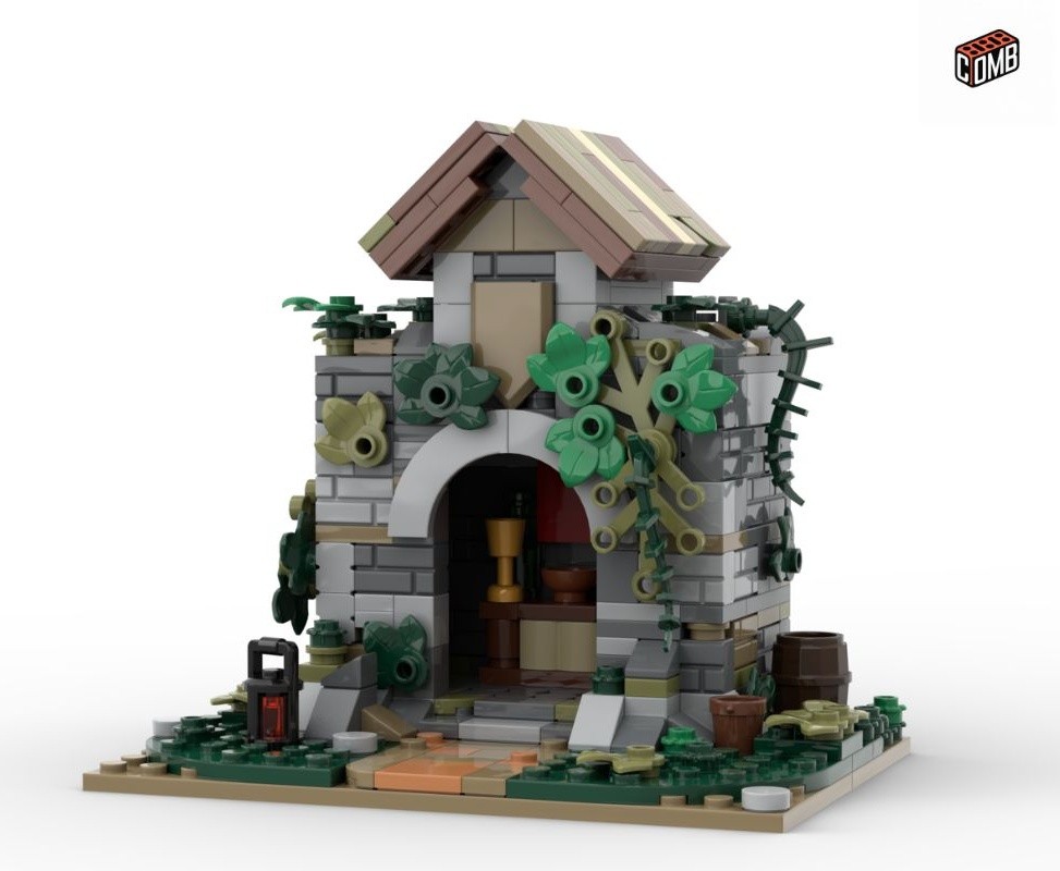 Lego Medieval Lost Temple