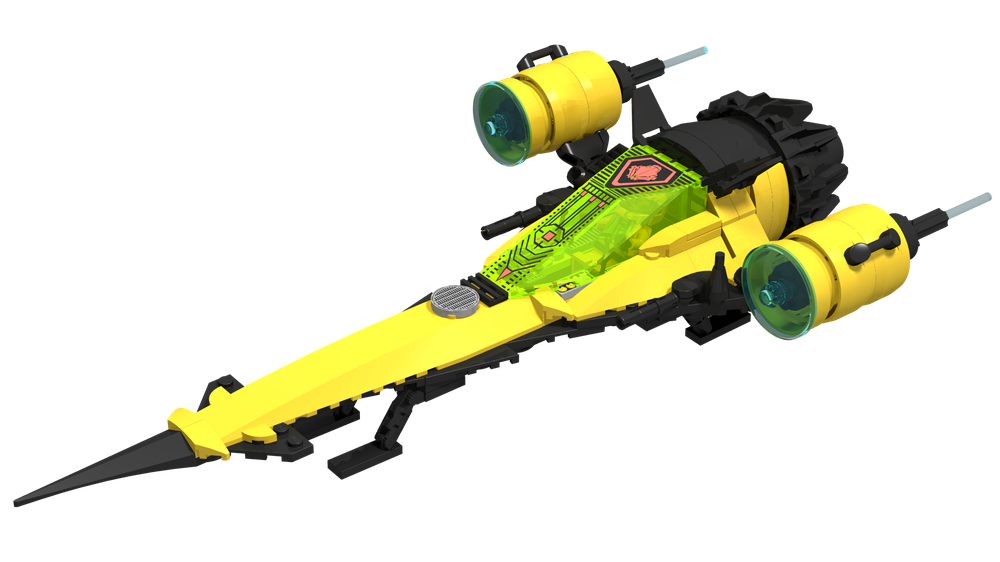 Lego Minifigure Scale Solar System Racing Dart