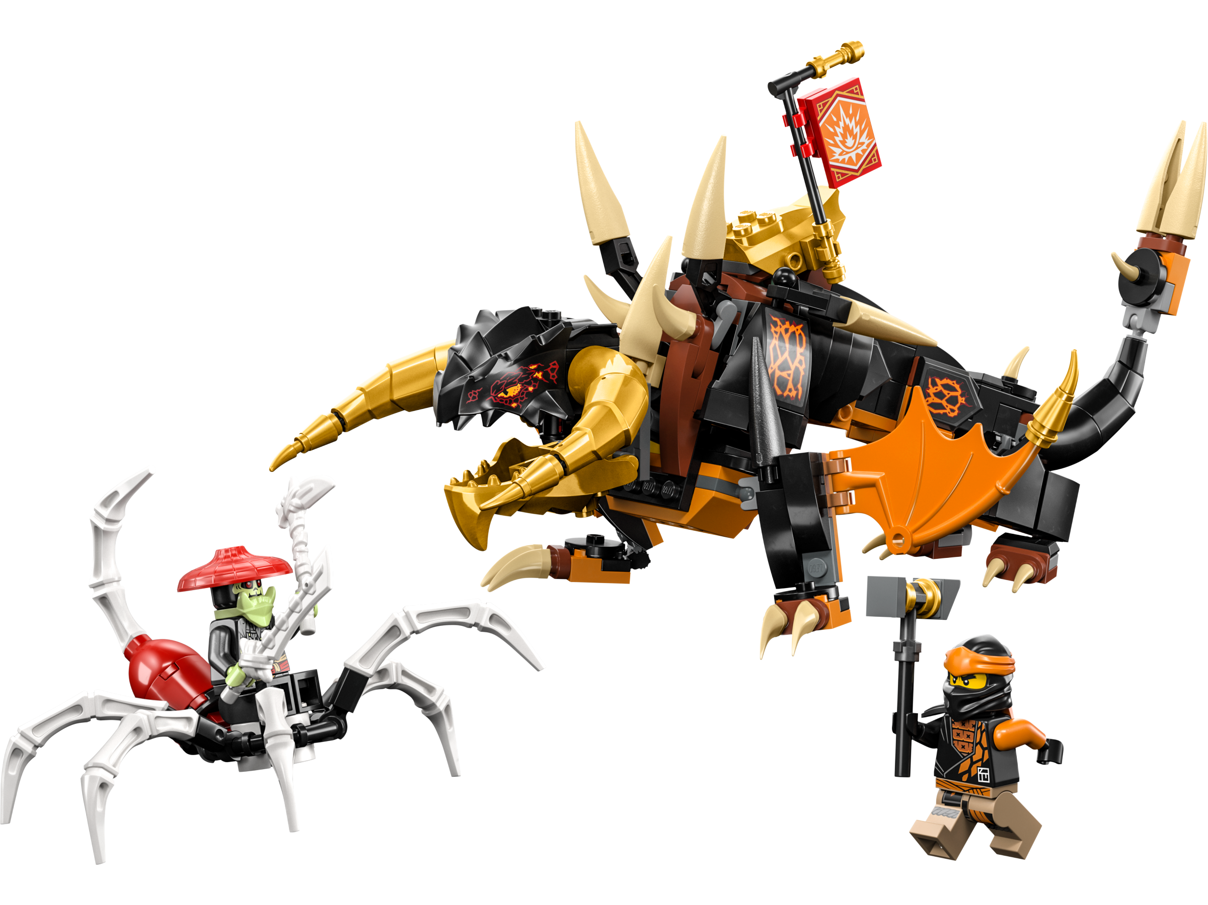 Lego Cole's Earth Dragon EVO