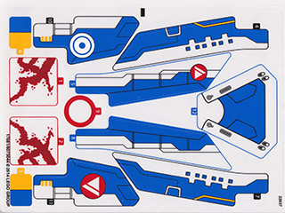 Lego Sticker Sheet for Set 76021-1