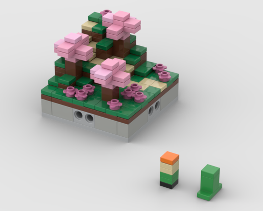 Lego Mini World-Cherry Blossom