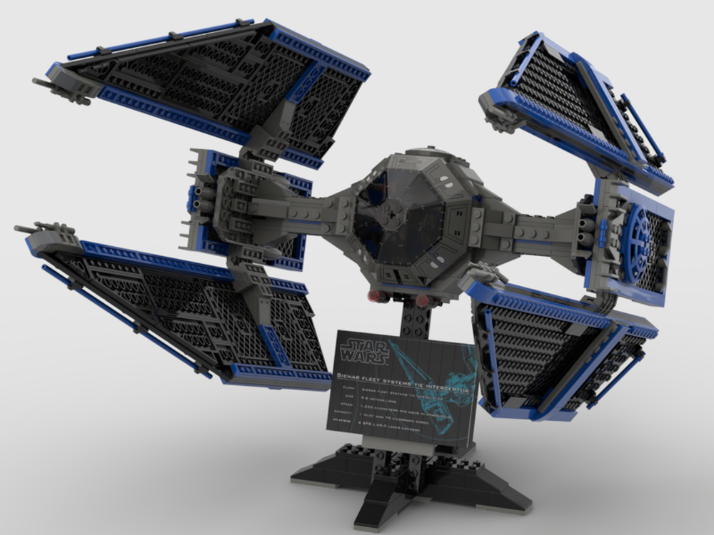 Lego UCS TIE Interceptor 7181 Update