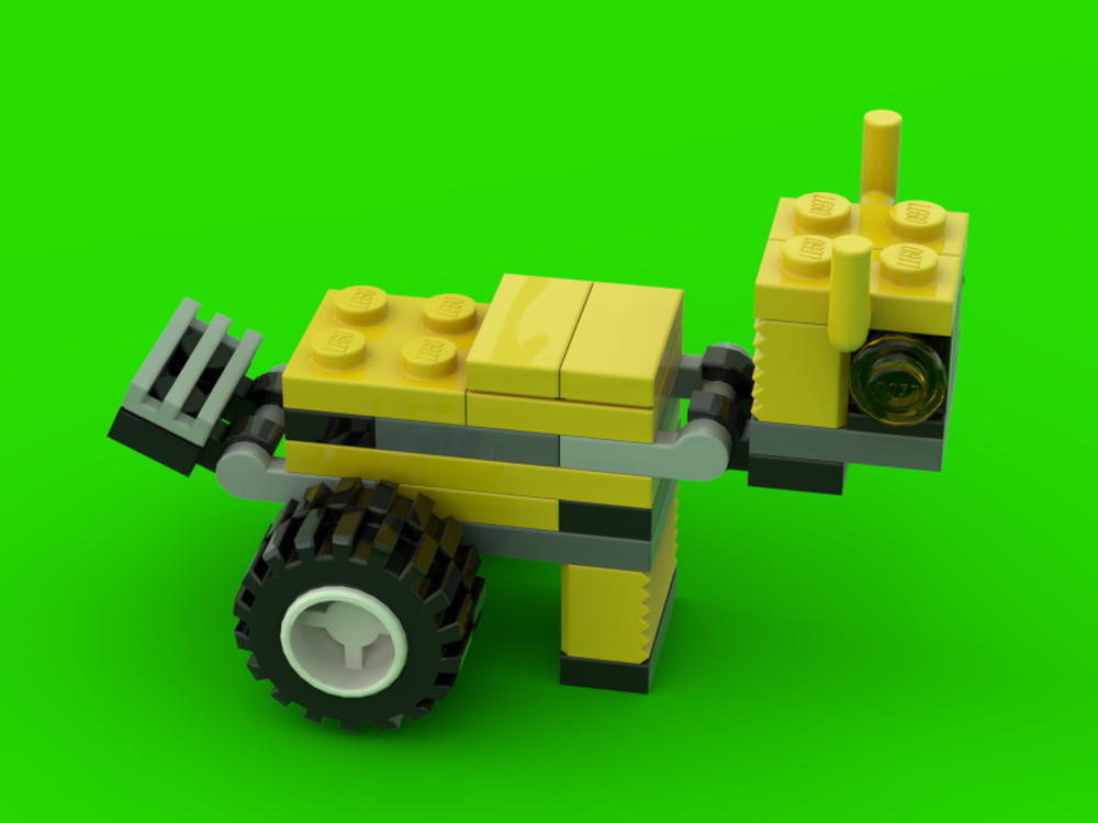 Lego Wheeled cow