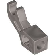 Lego Arm Mechanical with Clip [Thick Support] / Flat Silver