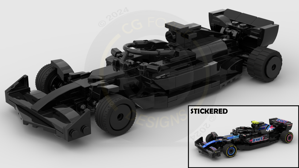 Lego F1 Alpine A524