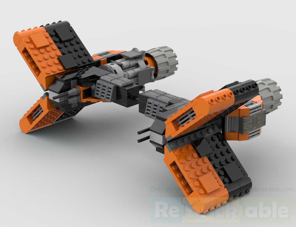 Lego Modular Collor Podrant Plug-F Mammoth Split-X Racing Engines