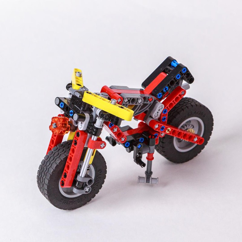 Lego Terrain Motorbike (42043 c-model)