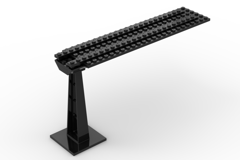 Lego Mass Driver Track | Space Mining Infrastructure