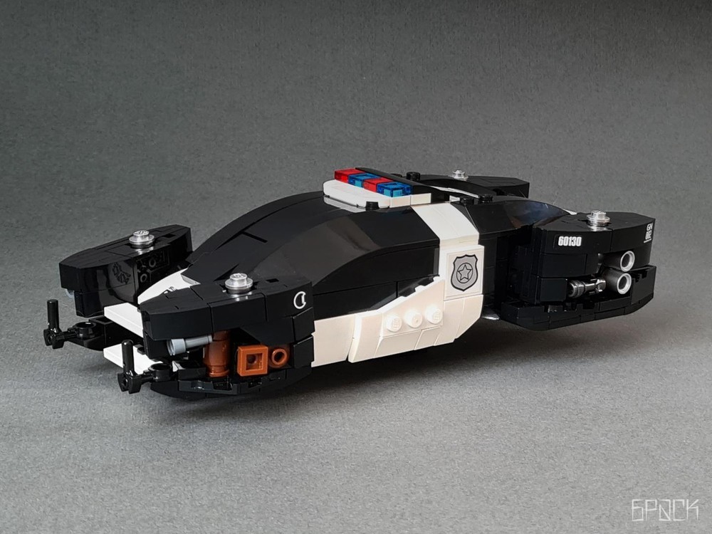 Lego Totall Recall Hovering police car