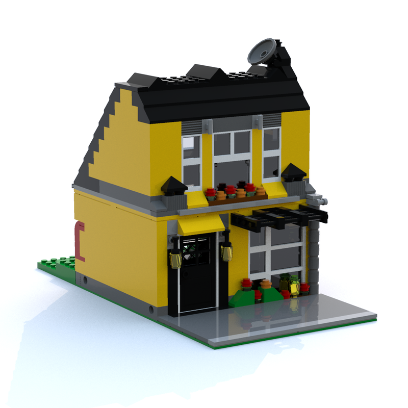 Lego Alternative 4996 Modular Moc