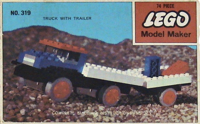 Lego Truck with Trailer