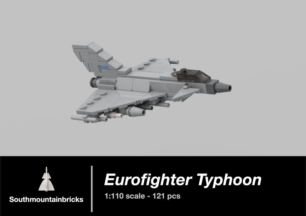 Lego Eurofighter Typhoon [1:110 scale]