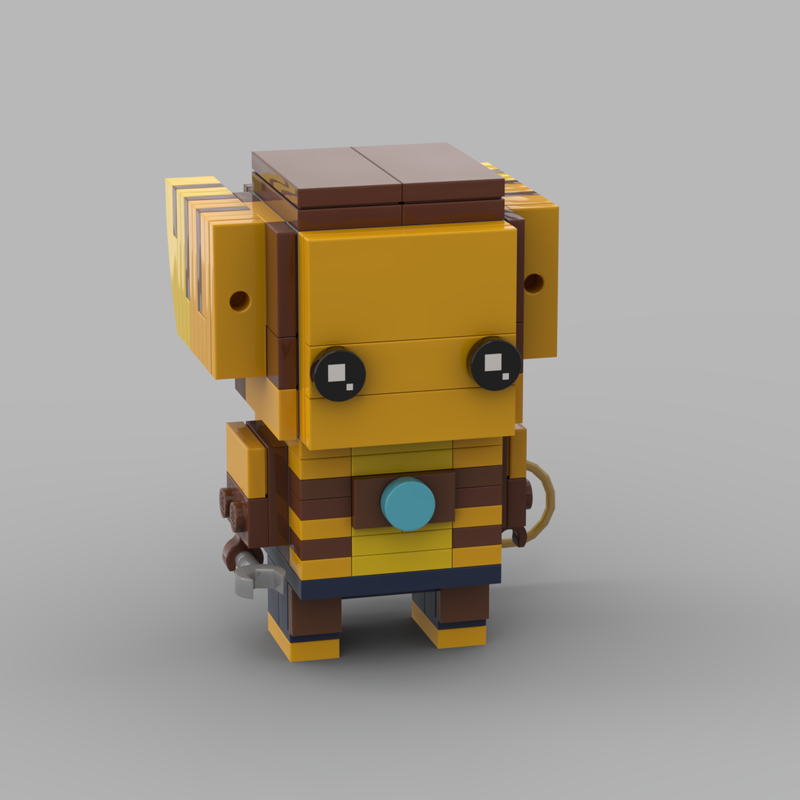 Lego Ratchet (Ratchet & Clank)
